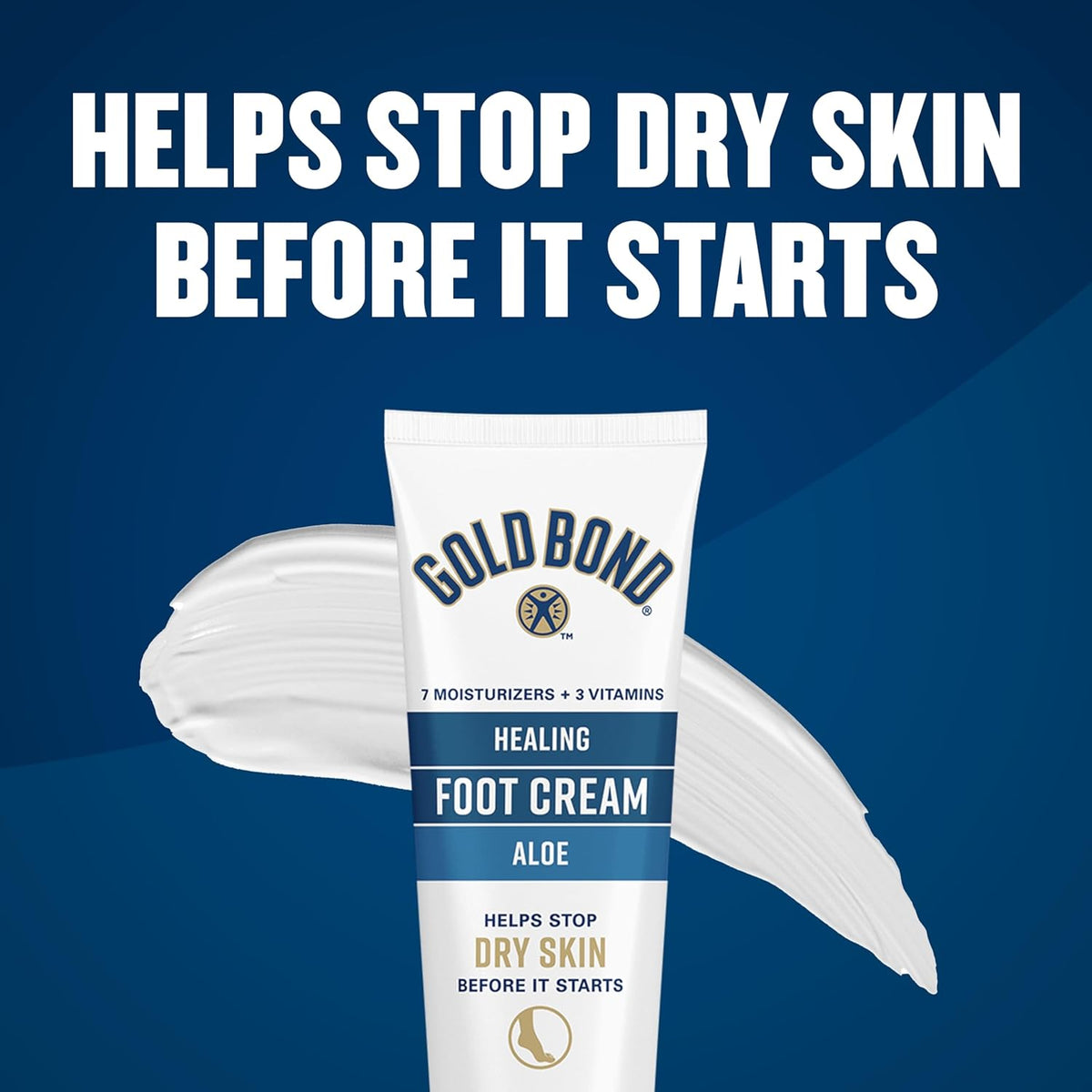 Gold Bond Healing Foot Cream – Pampering Spa-Style Gift Set Alternative for Foot Care Lovers, 4 oz