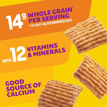 Golden Grahams Breakfast Cereal, Crispy Whole Grain Graham Flavor, Ready-to-Eat – Cozy Holiday Gift for Nostalgic Adults
