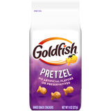 Goldfish Pretzel Crackers – Packable Pretzel Bites for Beach Days and Patio Snacking