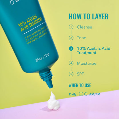 Good Molecules 10% Azelaic Acid Treatment – pH-Balanced Daily Serum Gentle Enough for Sensitive Users