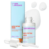 Good Molecules Super Peptide Serum - Sophisticated Plumping Serum That Layers Under Luxury Moisturizers
