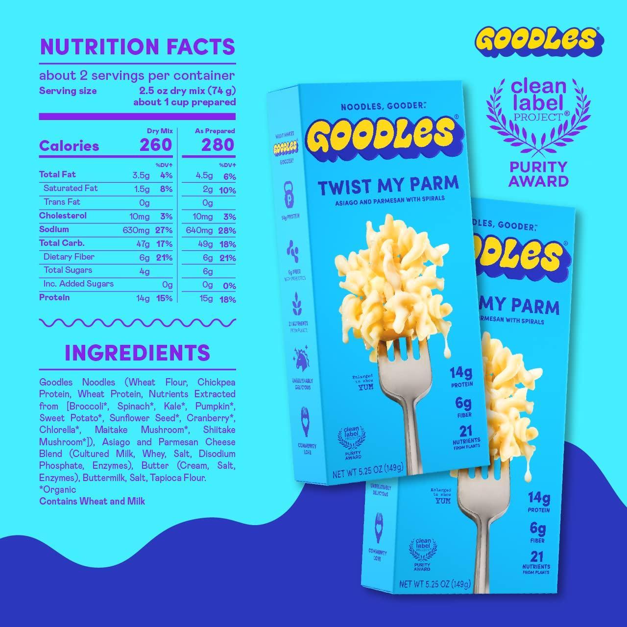 Goodles Twist My Parm Asiago and Parmesan Spirals – Less-In-More-Out Weeknight Dinner for Simple Living