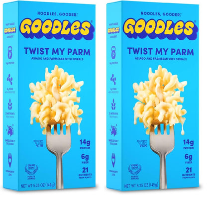 Goodles Twist My Parm Asiago and Parmesan Spirals – Less-In-More-Out Weeknight Dinner for Simple Living
