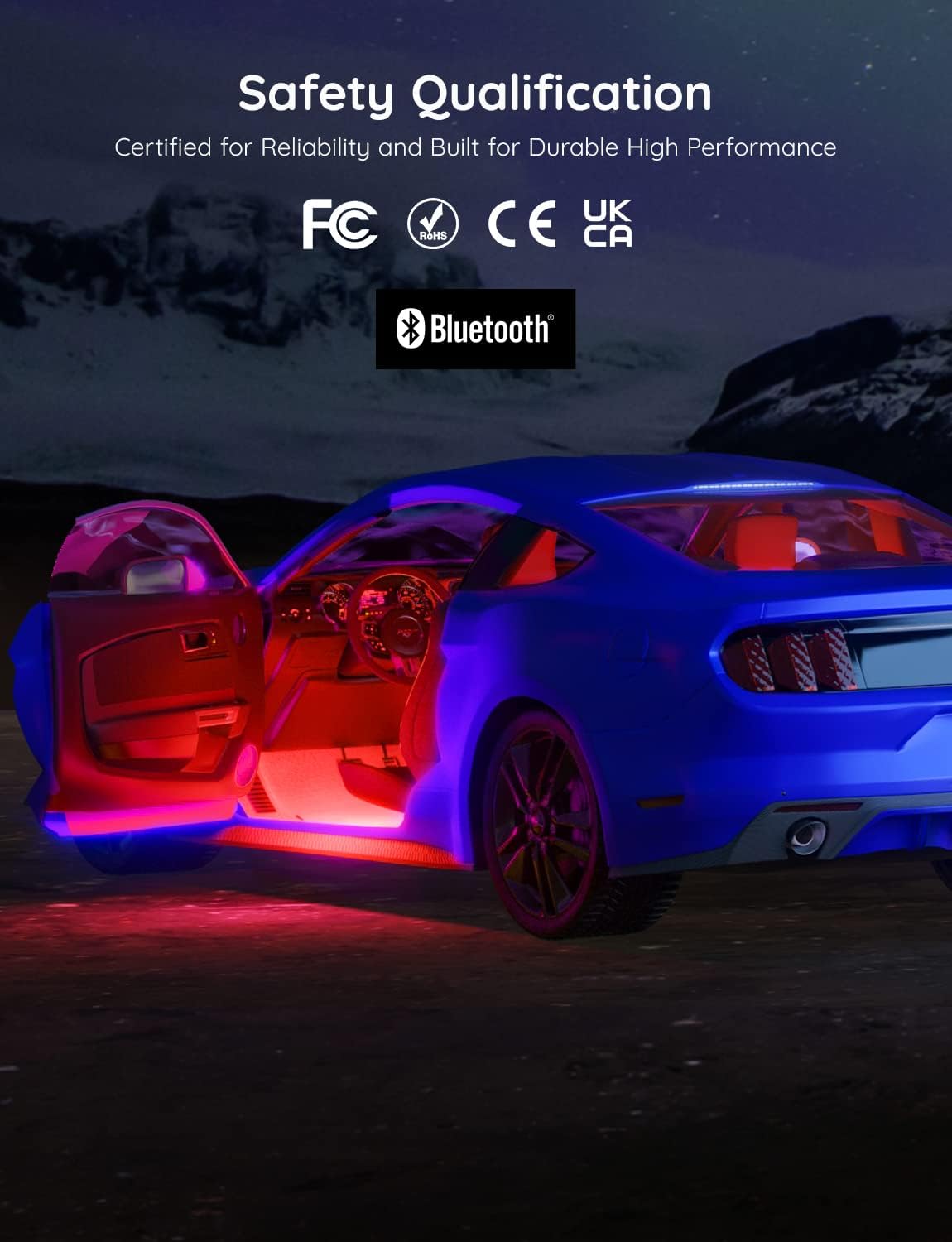 Govee Car LED Strip Lights – High End Ambient Lighting for Executive Sedans and SUVs