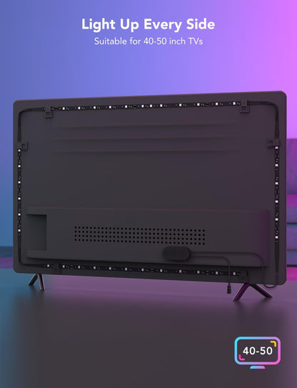Govee RGBIC Backlight Strip – Calming Wind-Down Lighting for Bedrooms, App and Voice Controlled Scenes