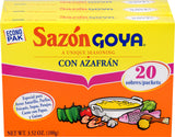 Goya Sazón With Azafran Packets – Heart-Friendly Flavor for Vegetarian Meal Prep