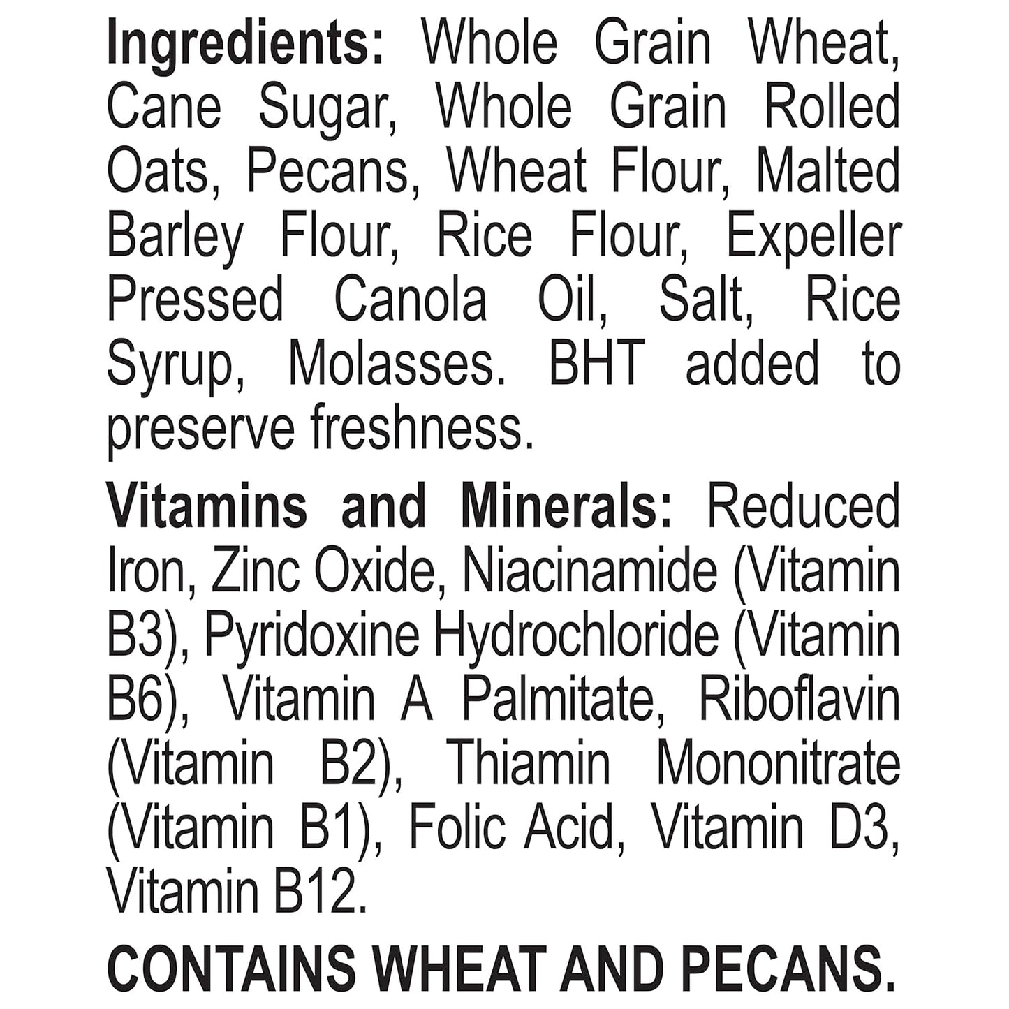 Great Grains Crunchy Pecan Cereal – Vitamin D and Fiber Breakfast Cereal for Heart-Smart Wellness Lifestyles, 19 Ounce