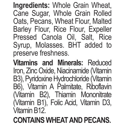 Great Grains Crunchy Pecans Cereal – Iron-Rich Whole Grain Cereal for Women's Daily Nutrition Ritual