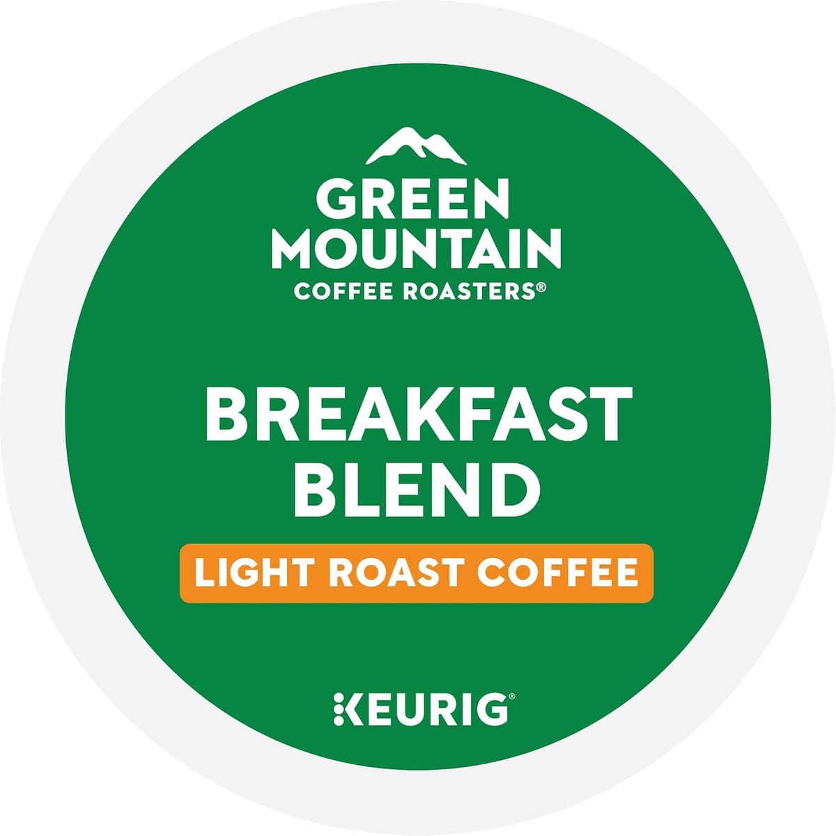 Green Mountain Coffee Roasters Breakfast Blend K-Cup Pods – Pantry Coffee for Hybrid Workers and Side Hustlers, 96 Count