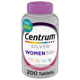 Centrum Silver Women 50+ Multivitamin – Thoughtful Birthday Gift for Mom, Daily Women's Health Supplement - 200 Ct