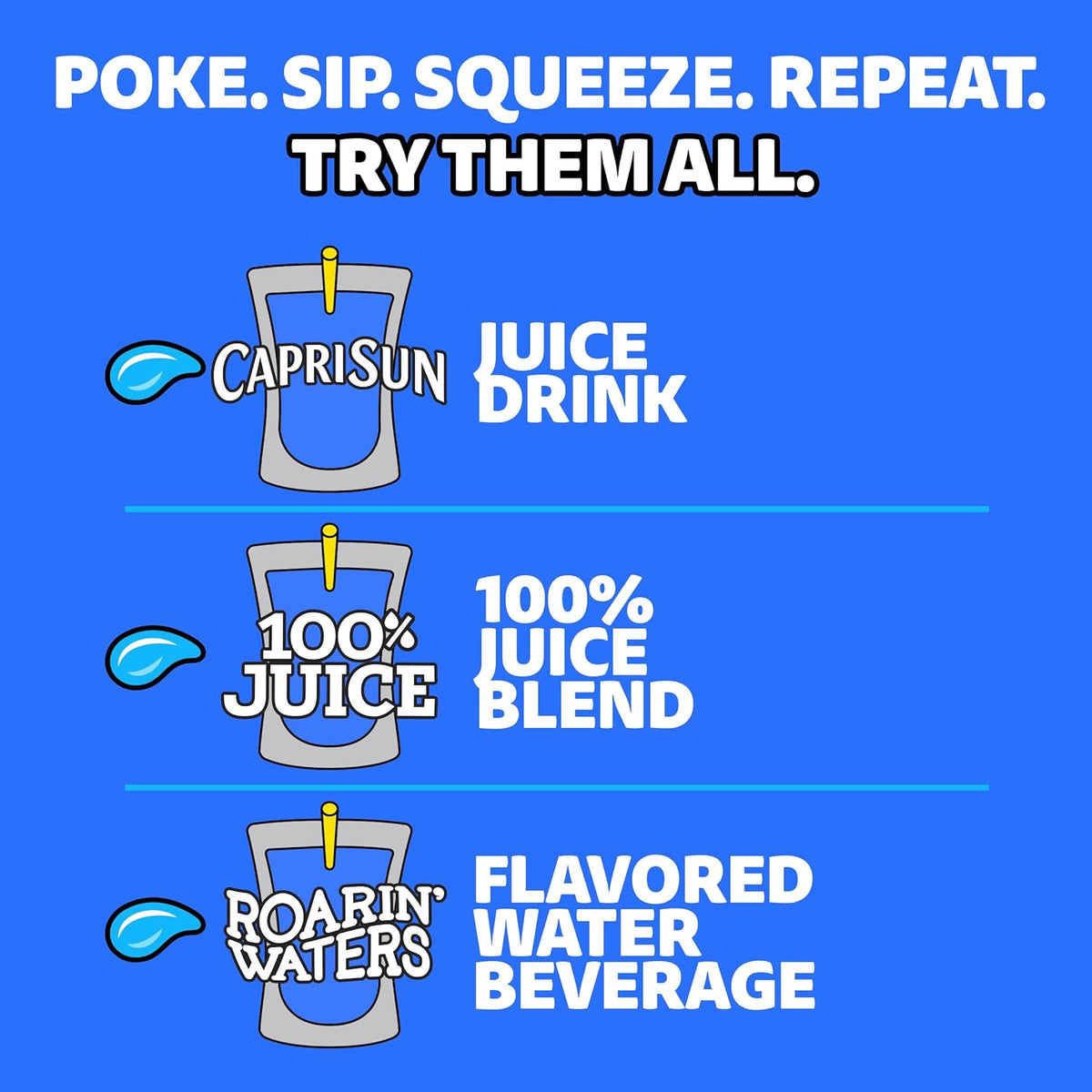 half the sugar content compared to leading regular juice drinks