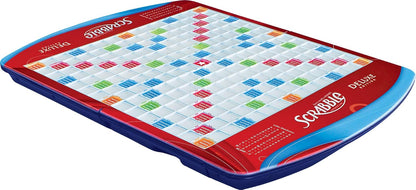 Hasbro Gaming Scrabble Deluxe Edition – Valentine's Day Gift for Her, Tabletop Word Game with Storage Case