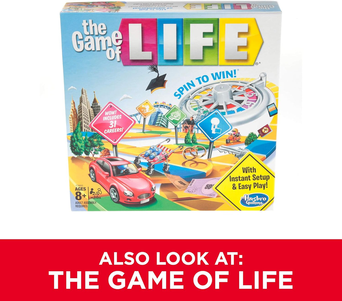Hasbro Gaming Scrabble Deluxe Edition – Valentine's Day Gift for Her, Tabletop Word Game with Storage Case
