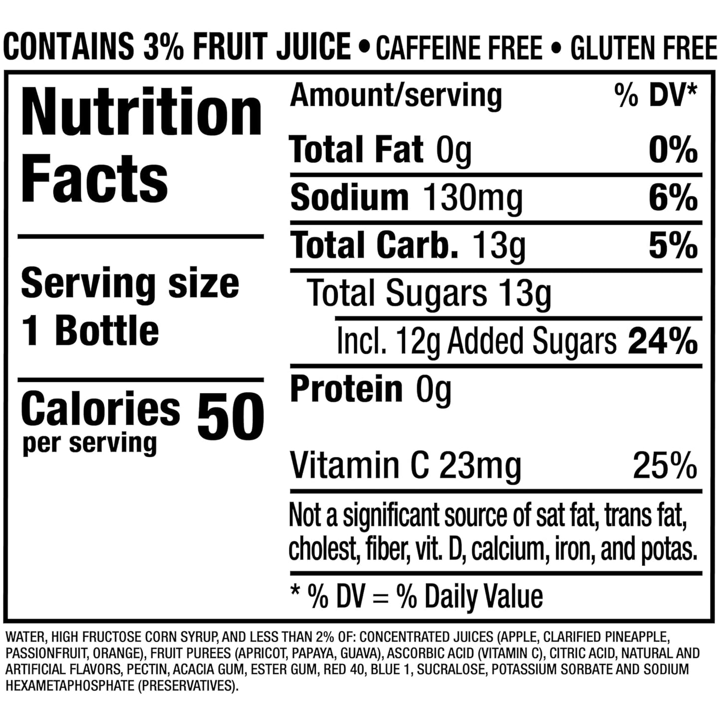 Hawaiian Punch Caffeine Free Juice 24 Pack – Ready to Drink Beverage for Hiking, Poolside Lounging, and Backyard BBQs