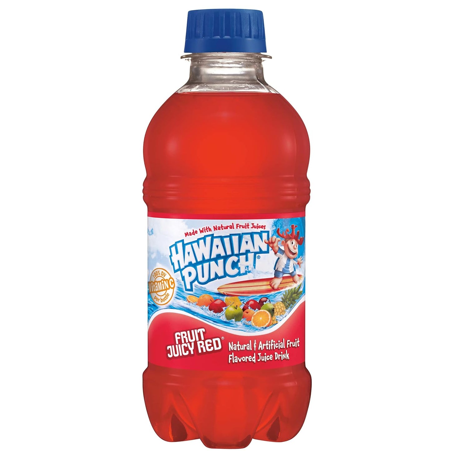 Hawaiian Punch Caffeine Free Juice 24 Pack – Ready to Drink Beverage for Hiking, Poolside Lounging, and Backyard BBQs