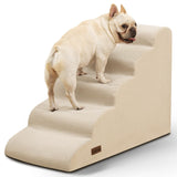 Aodisman Pet Stairs for Bedroom – Lightweight Foam Steps Safe Around Toddlers and Puppies