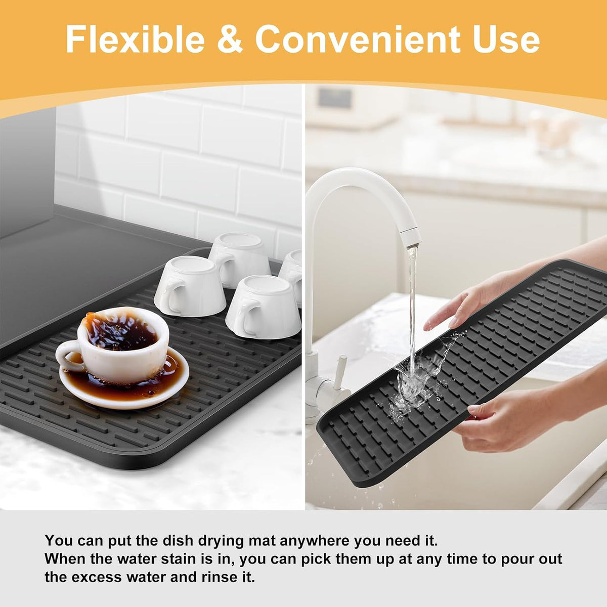 heat-resistant construction rated for hot coffee machines