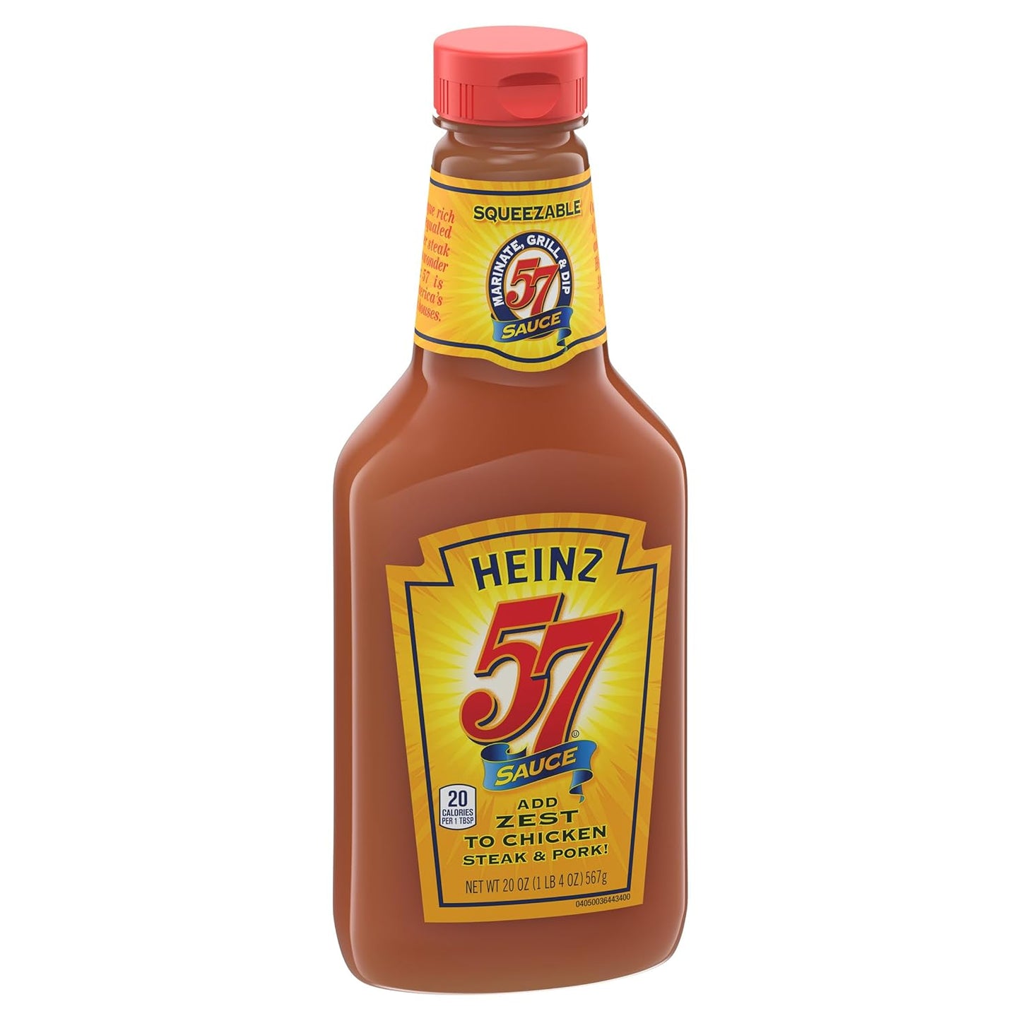 Heinz 57 Original Sauce as a Pantry Gift for Home Cooks, 20 oz Bottle in a Ready-to-Give Size