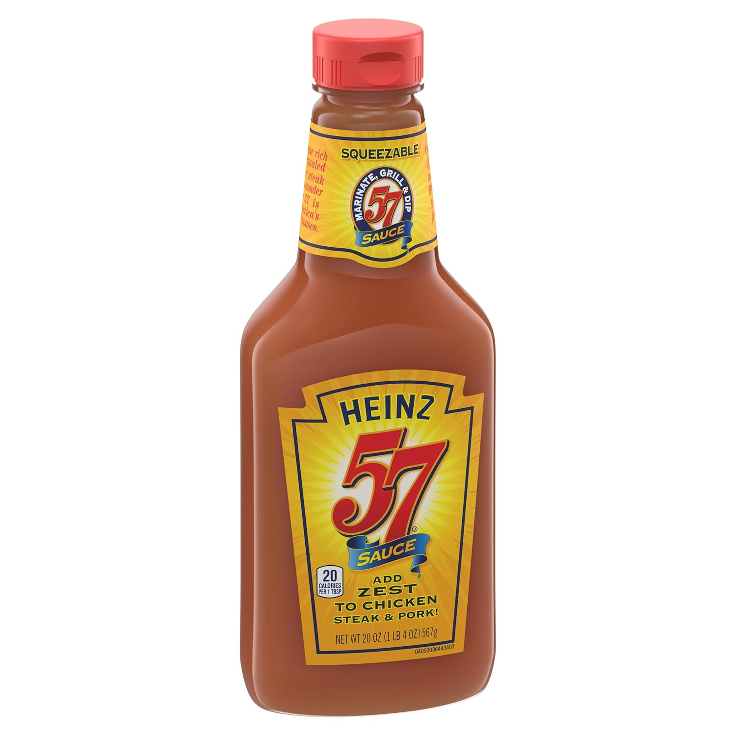 Heinz 57 Original Sauce as a Pantry Gift for Home Cooks, 20 oz Bottle in a Ready-to-Give Size