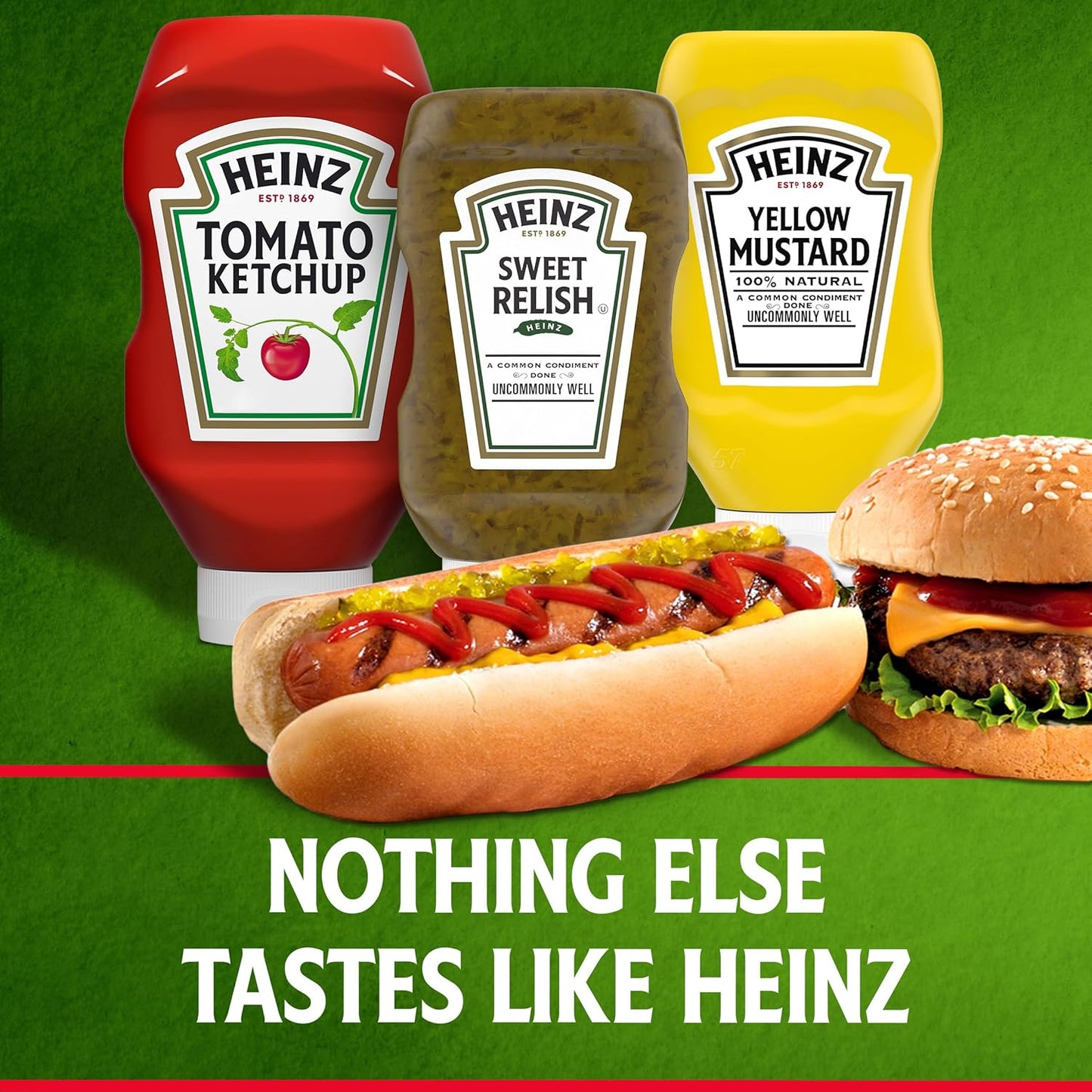 Heinz Sweet Relish, Squeezable 12.7 fl oz Bottle for Picky Eaters and Weekend Family Lunches