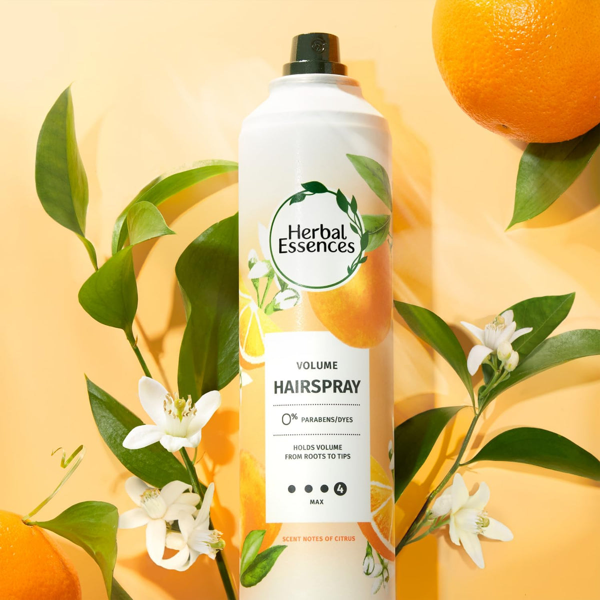 Herbal Essences Volume Hairspray – Elevated Styling Essential for Color-Treated Hair, Dermatologist-Tested Hold