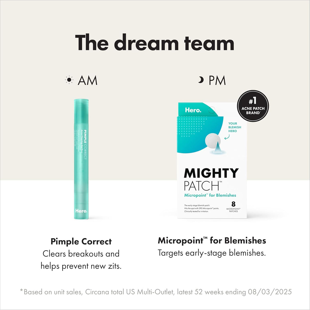 Hero Cosmetics Pimple Correct Acne Clearing Gel Pen - Gentle Reaction-Free Acne Pen for Daily Confidence, Derm-Tested Maximum Strength