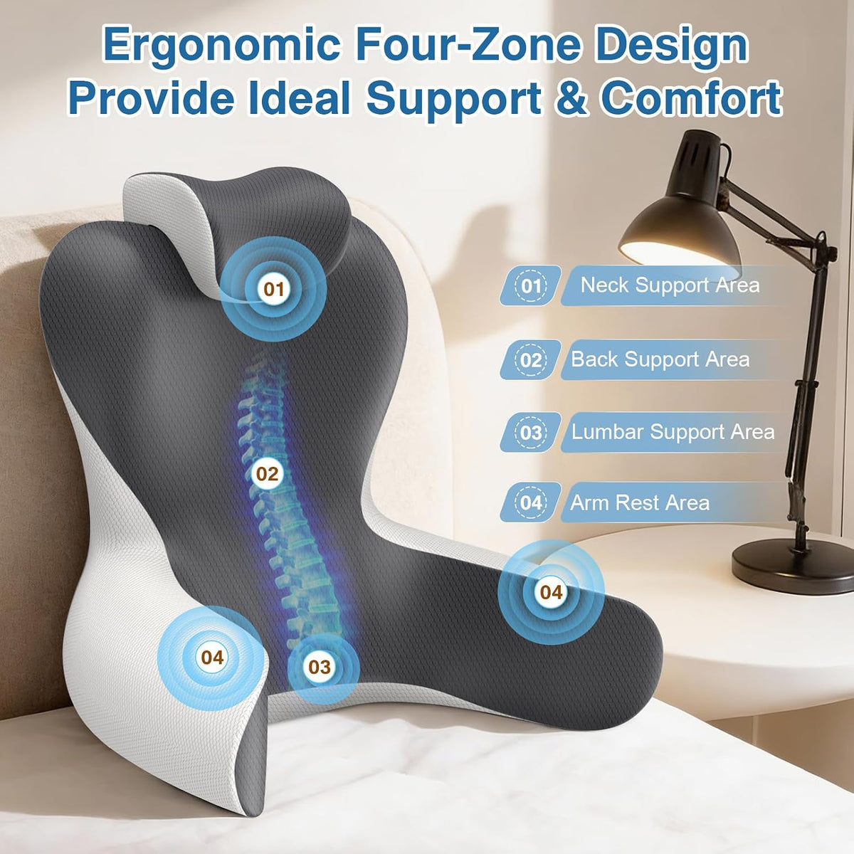 high-density certipur-us and oeko-tex certified memory foam core