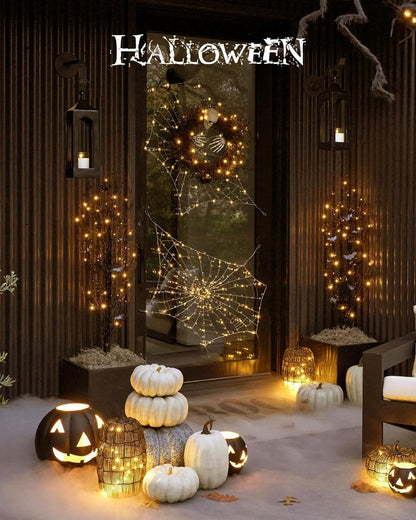 Homemory Battery Operated Twinkle Lights 4-Pack – Kids Bedroom Decor with Auto Timer, Child Friendly Remote and Copper Wire