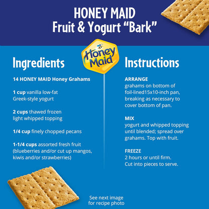HONEY MAID Graham Crackers – Glamping Snack Box, Honey Sweet Outdoor Crunch