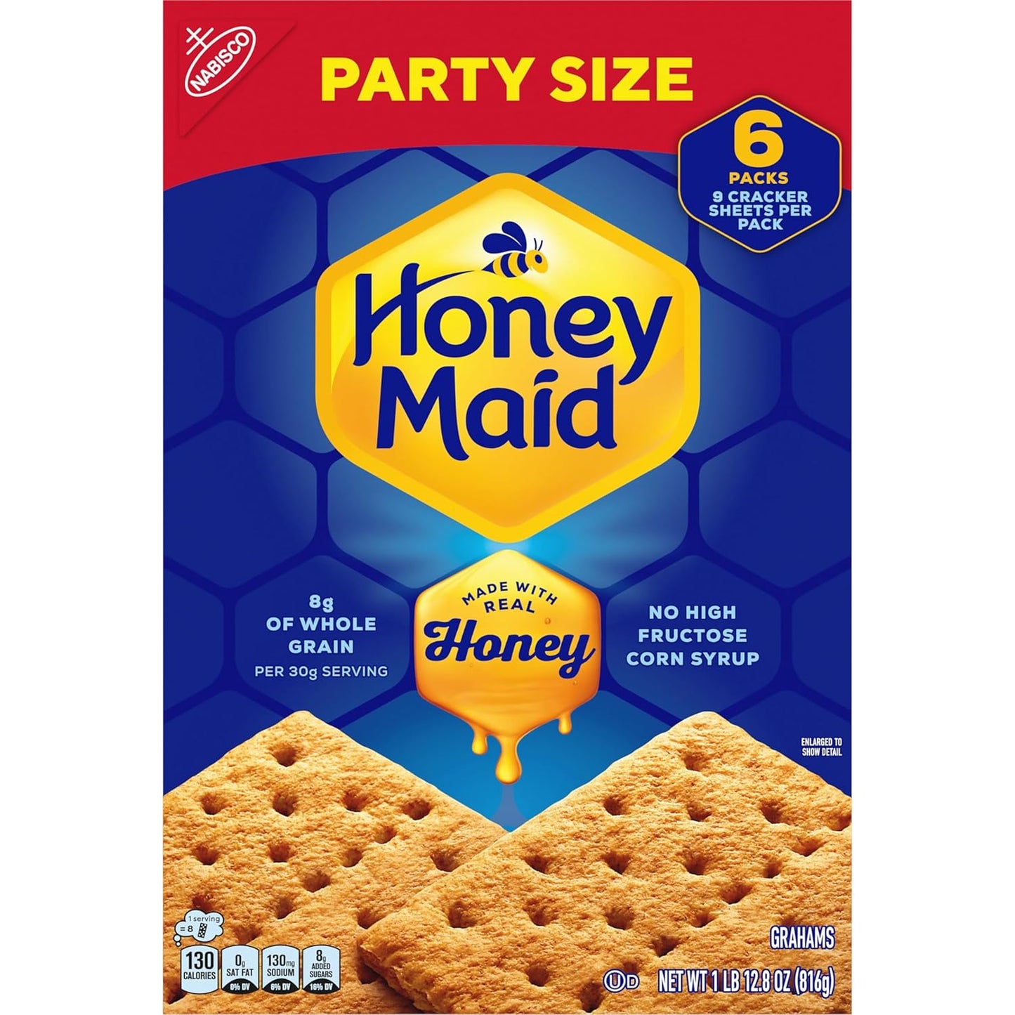 HONEY MAID Graham Crackers – Glamping Snack Box, Honey Sweet Outdoor Crunch