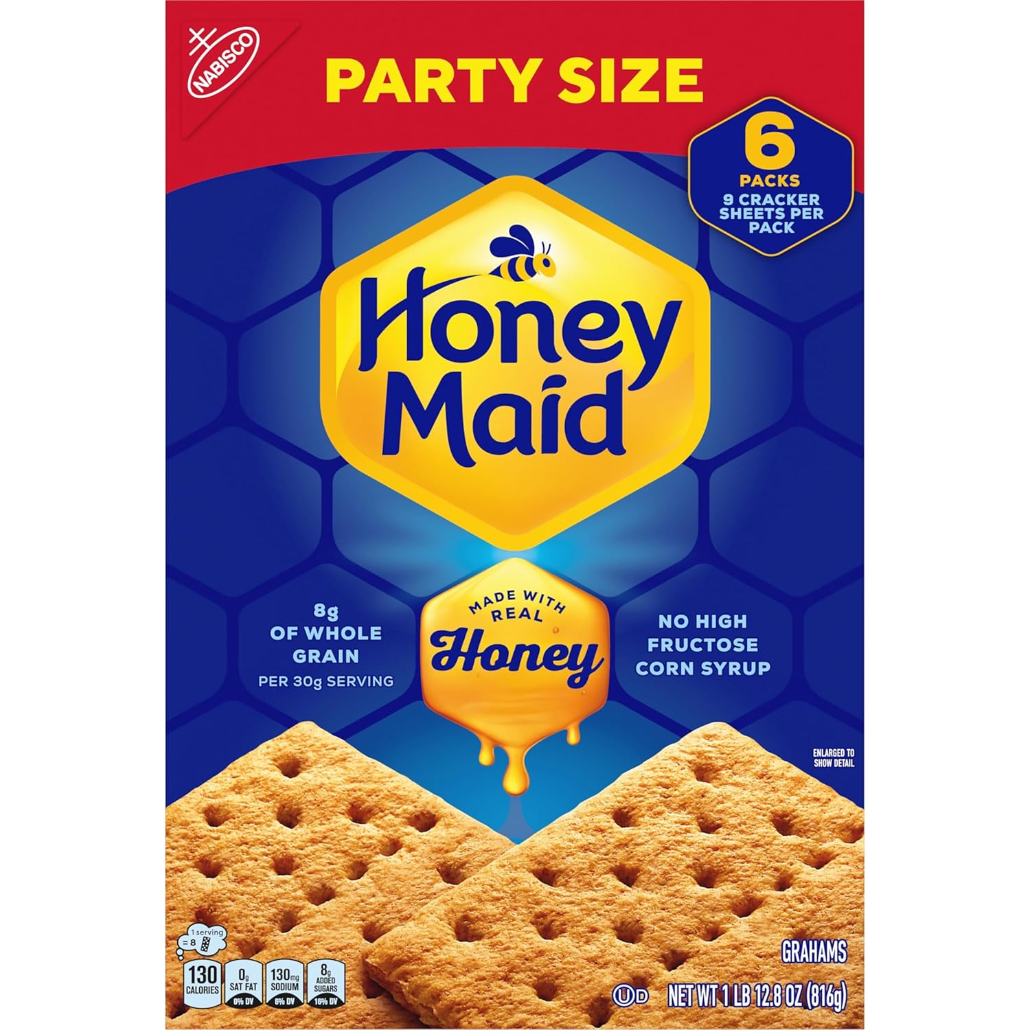 HONEY MAID Graham Crackers – Glamping Snack Box, Honey Sweet Outdoor Crunch