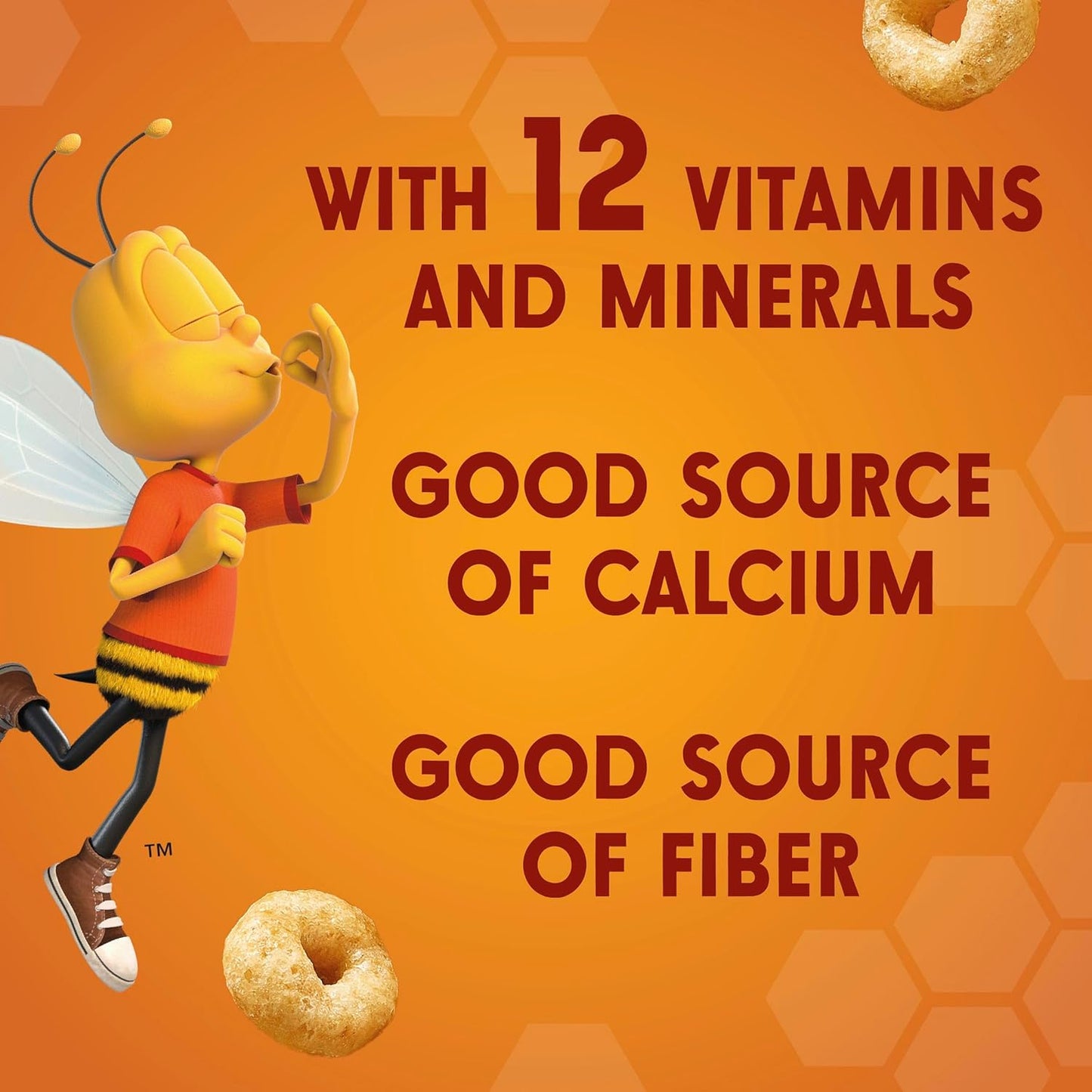 Honey Nut Cheerios, Gluten Free Family Friendly Cereal with Real Honey and Almond, 27.2 oz Pantry Staple