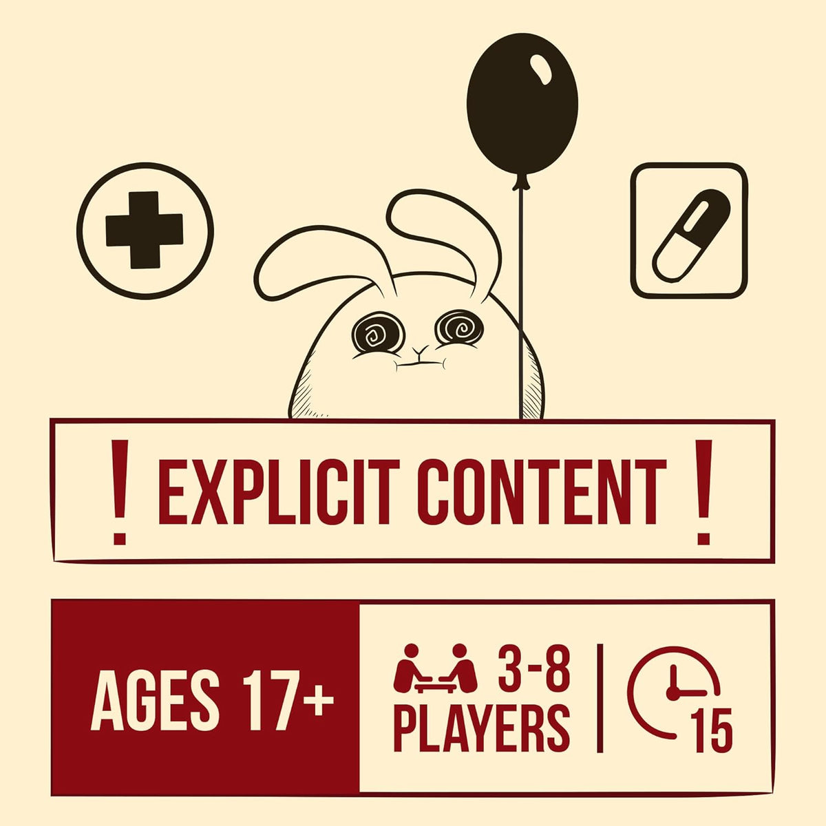 Horrible Therapist Extra Horrible Edition by Exploding Kittens - Group Mindfulness Through Humor, Perfect for Decompressing After a Long Week