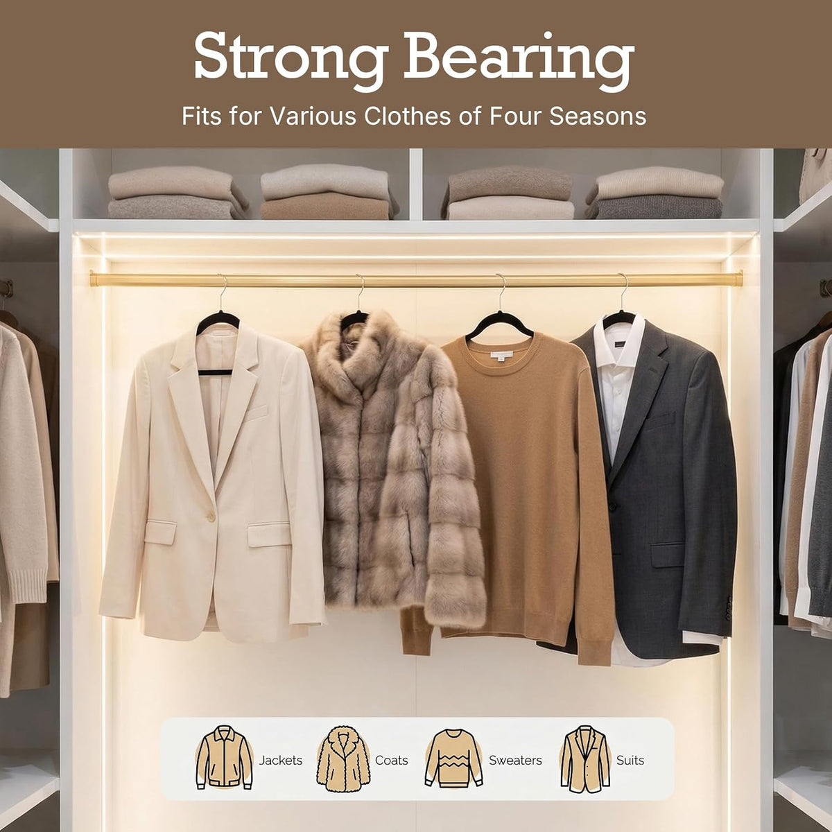 HOUSE DAY Non-Slip Velvet Hangers – Family-Friendly Hanging Solution for Playroom Wardrobes