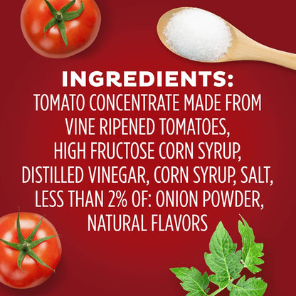 Hunt's Tomato Ketchup Squeeze Bottle – Patio-Ready Dipping Sauce for Fries and Burgers on the Grill