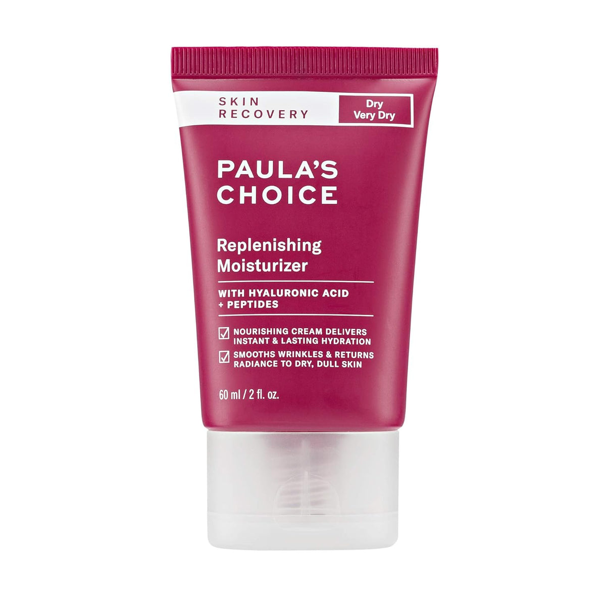hyaluronic acid for deep, long-lasting moisture retention