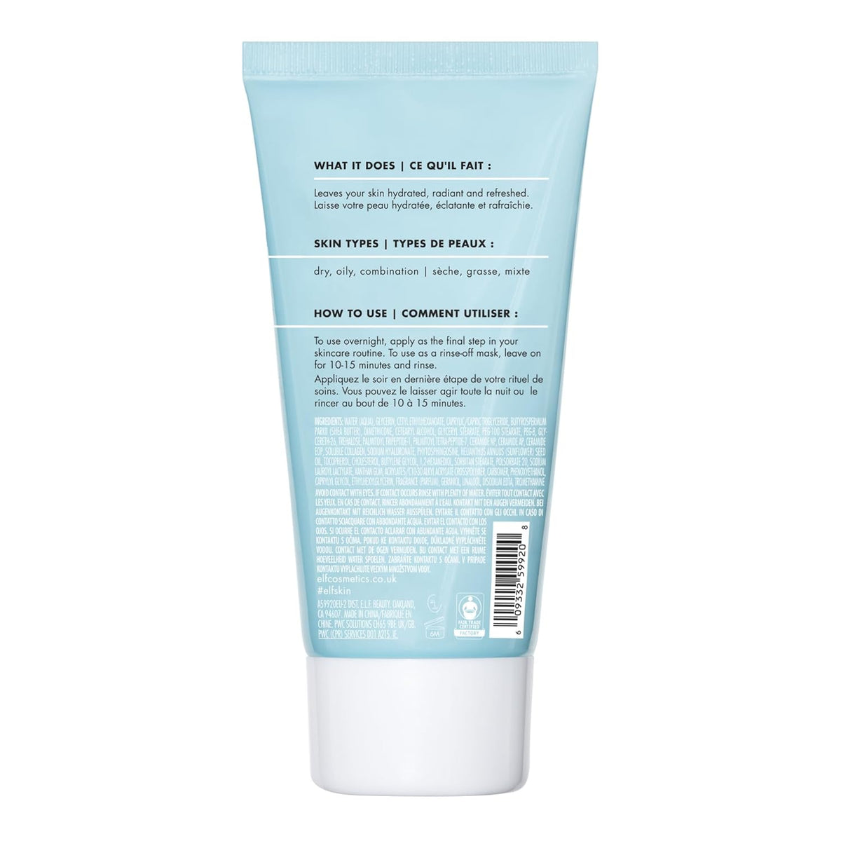 hyaluronic acid for moisture retention and plumping
