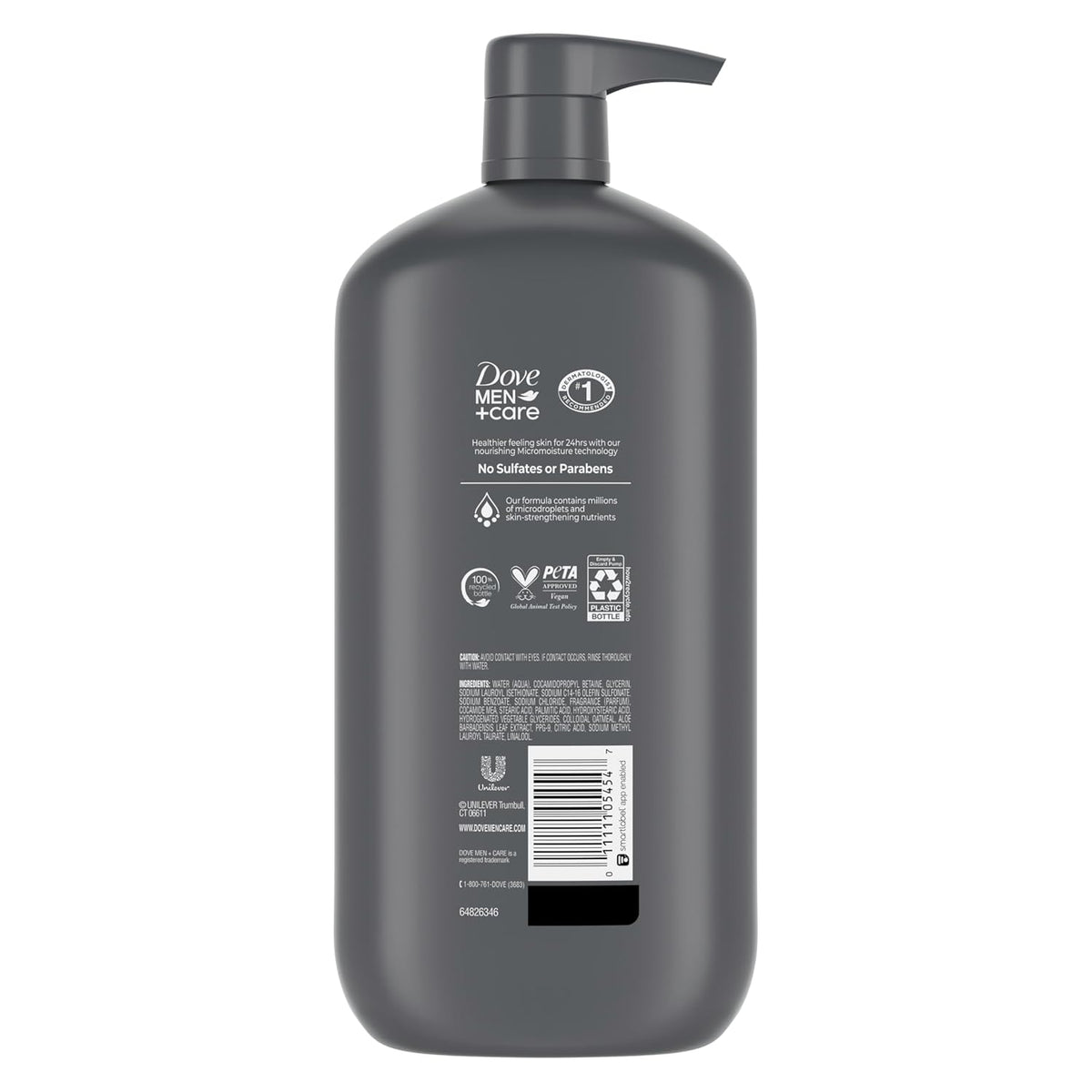 hypoallergenic, sulfate-free, paraben-free, and colorant-free formula