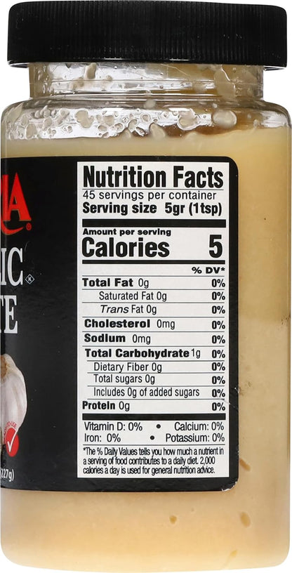 Iberia Garlic Paste, 8 Ounce – Fast Flavor Boost for Home Chefs, No-Peel No-Chop Garlic for Marinades and Roasted Vegetables