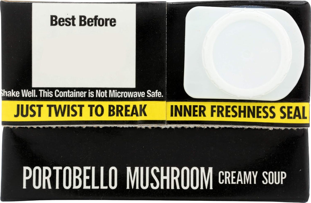 Imagine Creamy Portobello Mushroom Soup – Thermos-Friendly Lunch Between Meetings