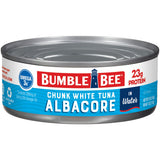 Bumble Bee Albacore Tuna 5 oz Cans – Mild Flavor and Clean Texture Kids Eat in Sandwiches, Wraps, and Pasta Dishes