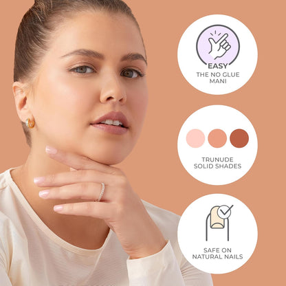 included prep pad for cleaning nails before application