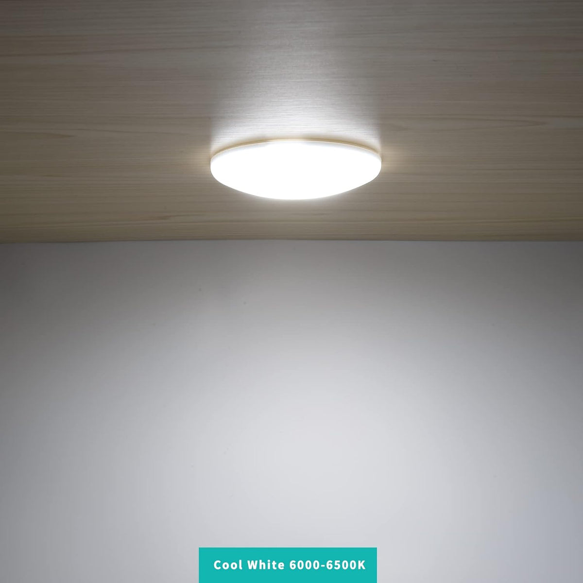 Interior Styling LED Puck Light – High End Looking Ceiling Fixture for Van Conversions and Marine Cabins, Surface Mount 12V