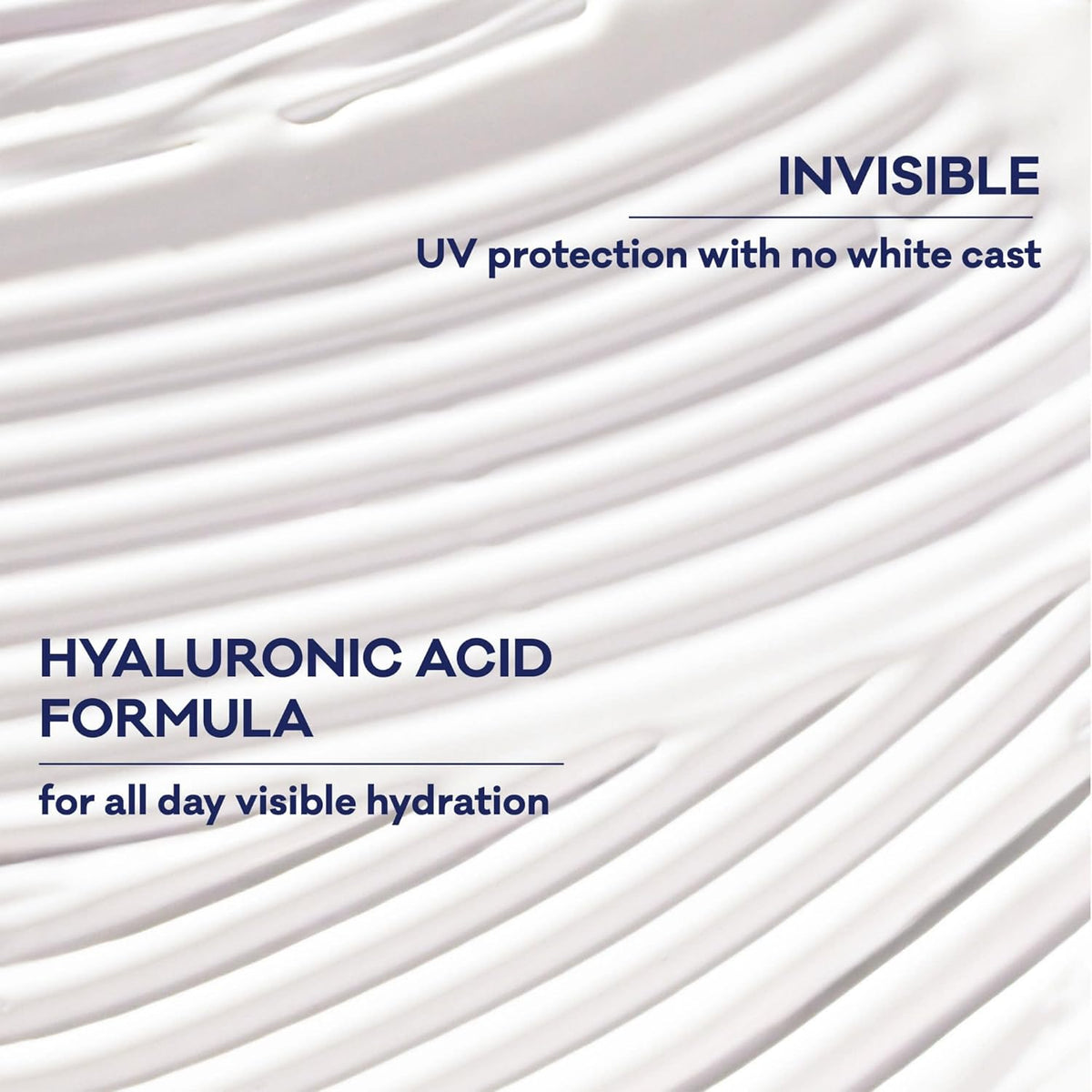 invisible, no-white-cast finish suitable for all skin tones including deeper complexions