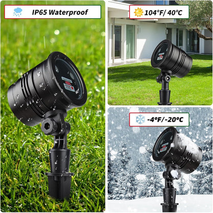 ip65-rated waterproof and freeze-proof aluminum housing for winter weather