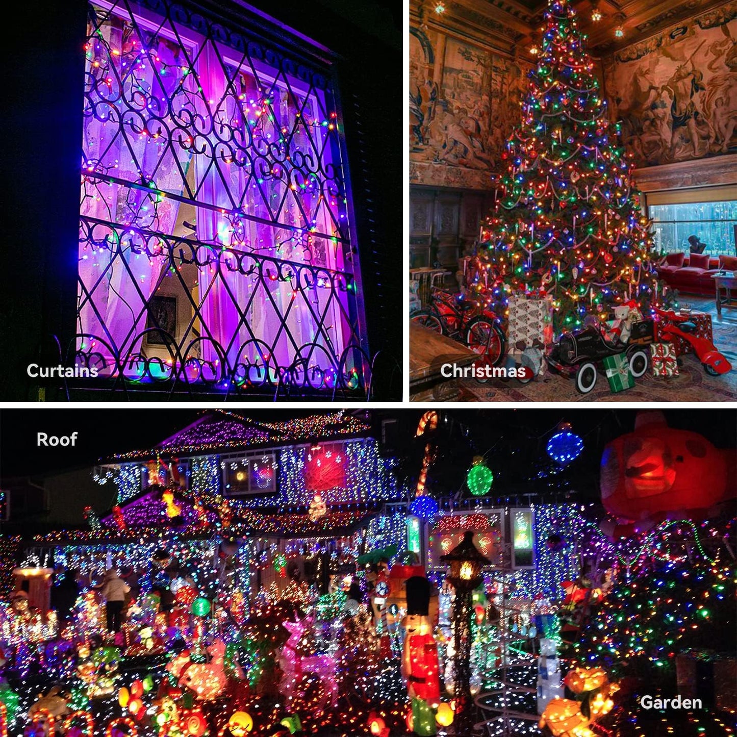 ITICdecor 100 LED Fairy Lights – Smoke-Free and Fire-Safe Indoor Lighting with Sealed Waterproof Battery Box