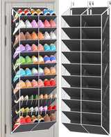 UVIAHOMI Over the Door Shoe Organizer for Fast Mornings – 1-Second Grab-and-Go, 30 Pairs