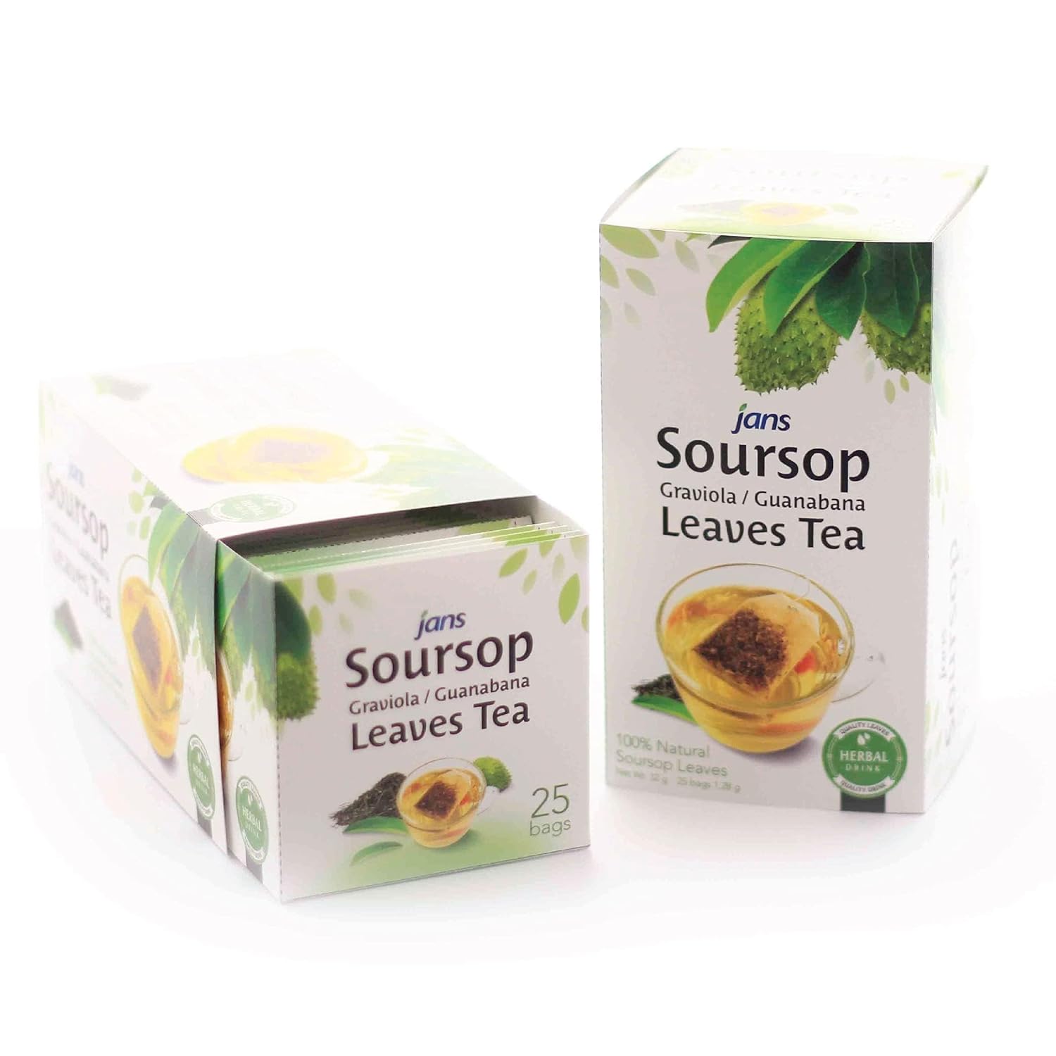 Jans Graviola Soursop Tea – Calming Holiday Gift Basket Addition for Tea Lovers