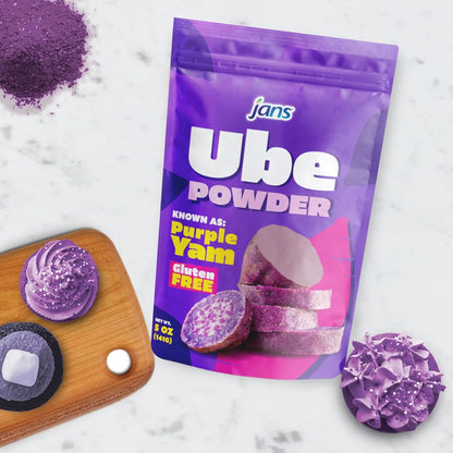 Jans Ube Powder for Baking, 5 oz | Holiday Gift for Dessert Enthusiasts