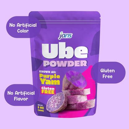 Jans Ube Powder for Baking, 5 oz | Holiday Gift for Dessert Enthusiasts